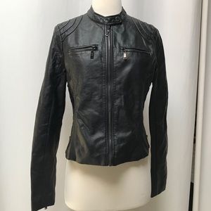 JouJou faux leather Moto jacket